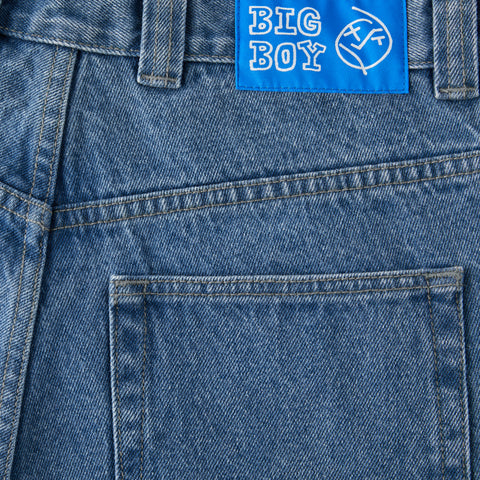 Polar Skate Co Big Boy Pants - Mid Blue