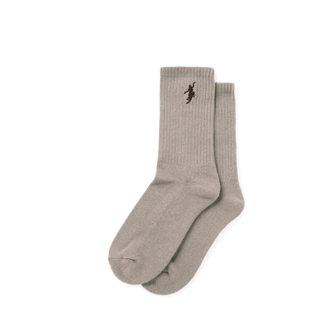 Polar Skate Co No Comply Socks 1 Pack - Sand / Brown