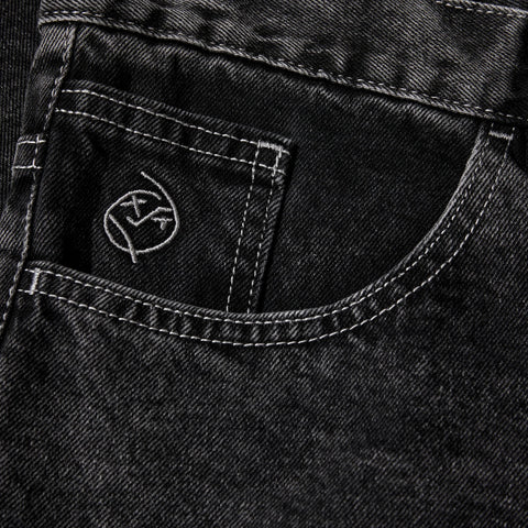 Polar Skate Co Big Boy Shorts - Silver Black