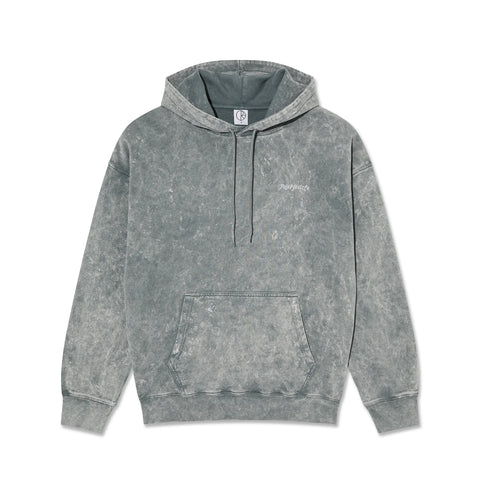 Polar Skate Co Acid Frank Hoodie Surf Logo - Grey