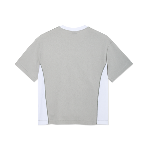 Polar Skate Co Surf Panel Tee -  Silver / White