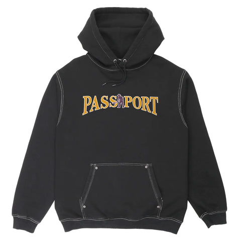 Pass~Port Official Contast Hood - Washed Black