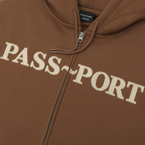 Pass~Port Official Zip Hood - Choc