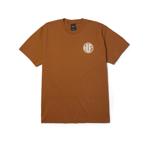 HUF Regional Tee - Brown Sugar / White