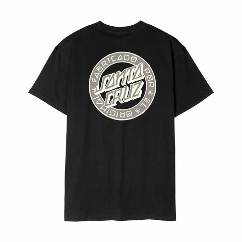 Santa Cruz Loco Dot Tee - Black