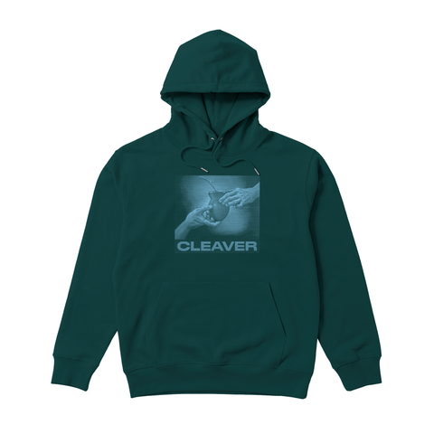 Cleaver Skateboards "SHARING" Hoodie - Green