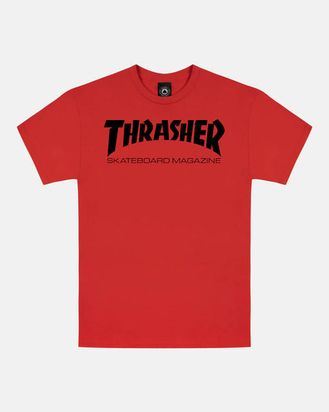 Thrasher Skate Mag Tee - Red / Black