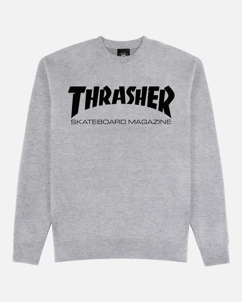 Thrasher Skate Mag Crew - Grey