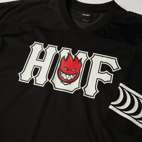 HUF Spitfire End Zone Jersey - Black