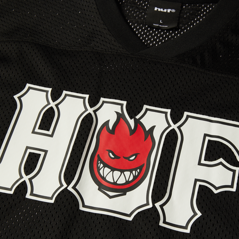 HUF Spitfire End Zone Jersey - Black