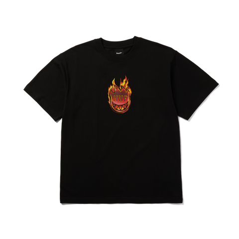 HUF Spitfire Flame Galaxies Tee - Black