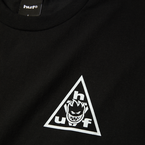 HUF Spitfire Sticker TT Tee - Black