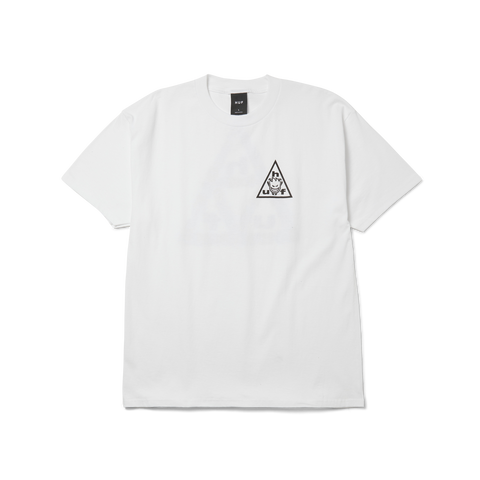 HUF Spitfire Sticker TT Tee - White