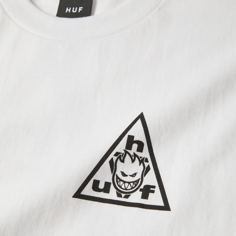 HUF Spitfire Sticker TT Tee - White