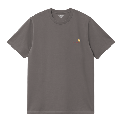 Carhartt WIP American Script Tee - Porphyry