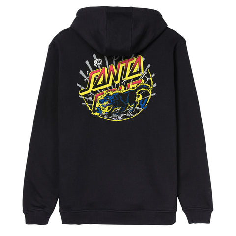 Santa Cruz Kendall Wolf Dot Hoodie - Black