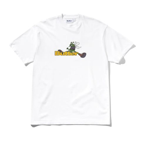 Butter Goods Skeeter Logo Tee - White