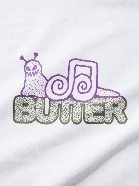 Butter Goods Snail Tee - White