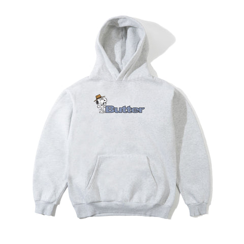 Butter Goods Spike Logo Pullover Hoodie - Ash