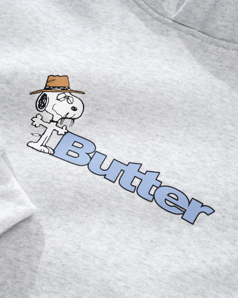Butter Goods Spike Logo Pullover Hoodie - Ash