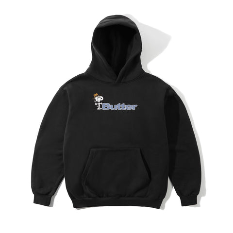 Butter Goods Spike Logo Pullover Hoodie - Black
