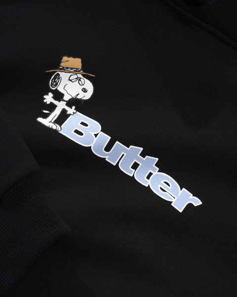 Butter Goods Spike Logo Pullover Hoodie - Black