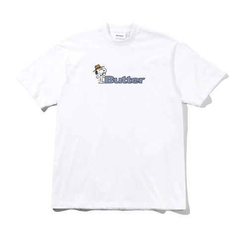 Butter Goods Spike Logo Tee - White