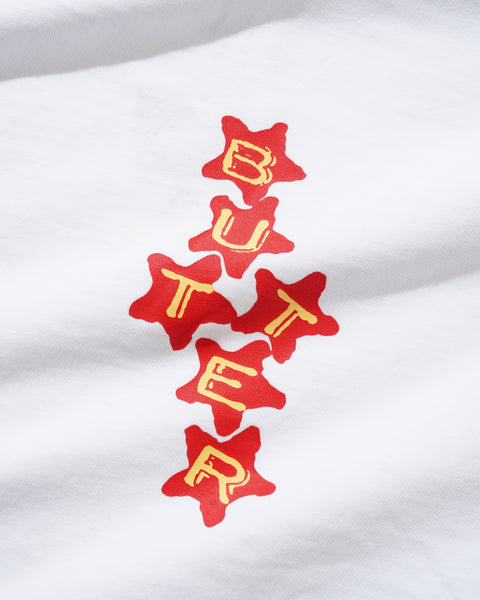 Butter Goods Stars Tee - White