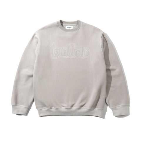 Butter Goods Swirl Crewneck - Grey