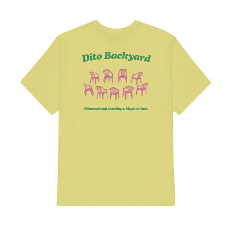 Dito Collective Lime Chairs Tee - Lime