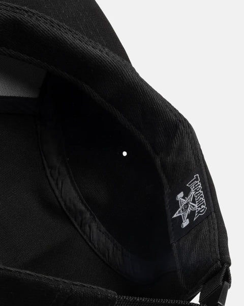 Thrasher 5 Panel Cap - Black
