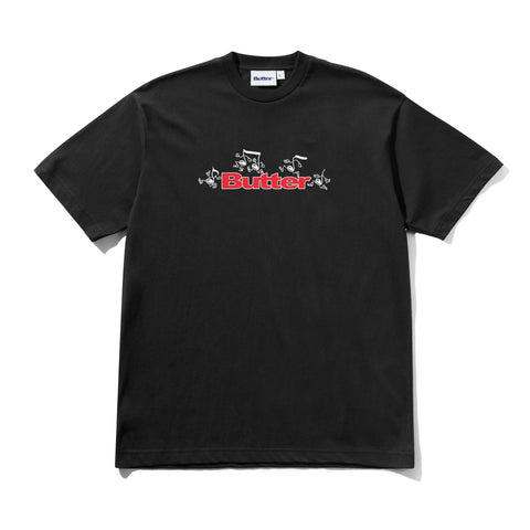 Butter Tempo Logo Tee - Black
