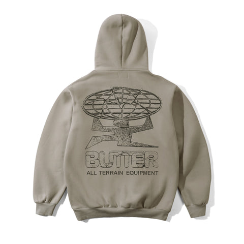 Butter Goods Terrain Pullover Hoodie - Stone