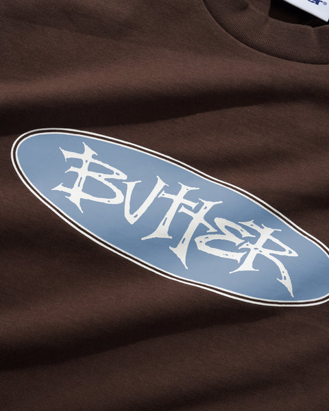 Butter Goods Tide Tee - Chesnut