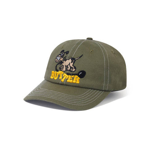 Butter Goods Unleash 6 Panel Cap - Army