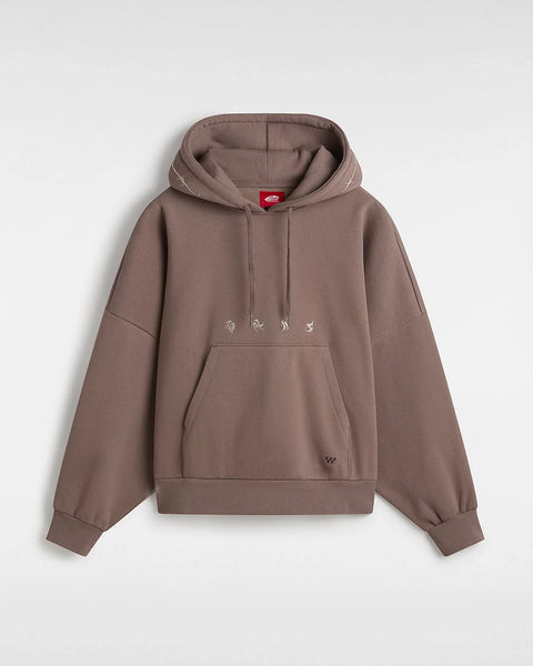 Vans Skate Wire Loos Hoodie - Deep Taupe