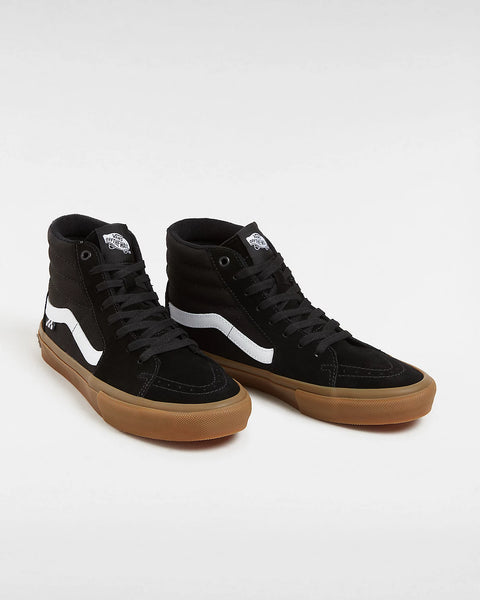 Vans Skate SK8 HI - Black / Gum