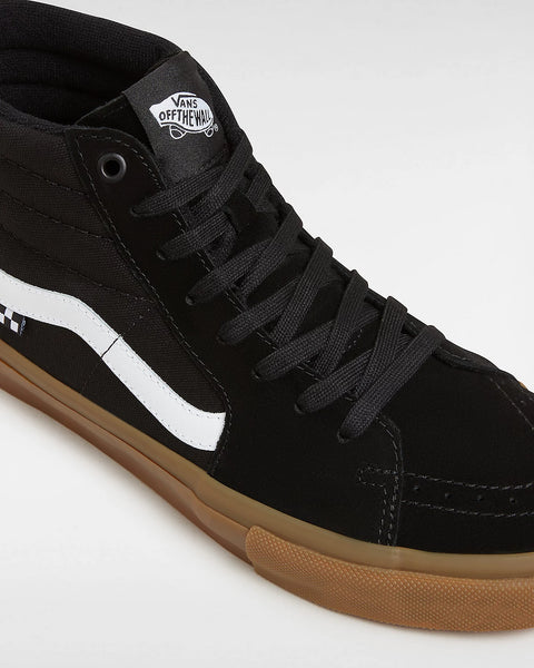 Vans Skate SK8 HI - Black / Gum