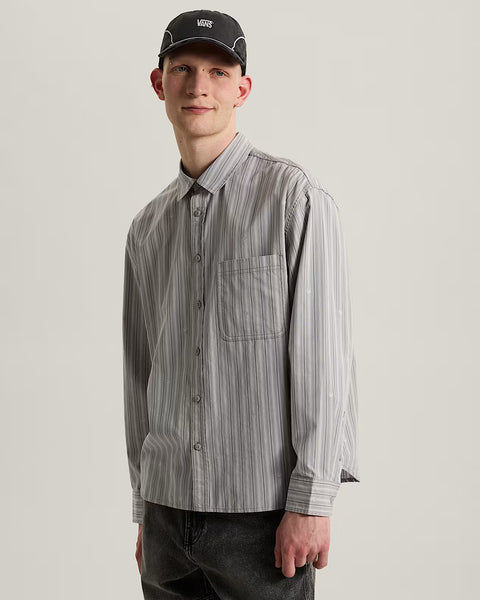 Vans X Rowan Stripe LS Shirt - Light Grey