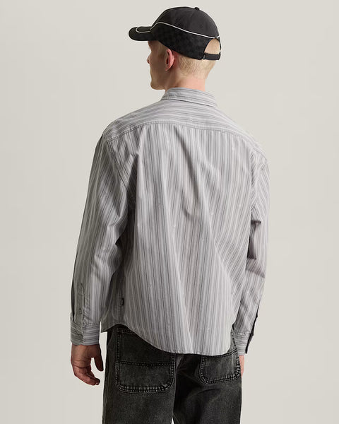 Vans X Rowan Stripe LS Shirt - Light Grey