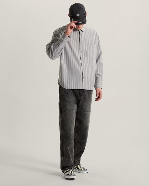 Vans X Rowan Stripe LS Shirt - Light Grey