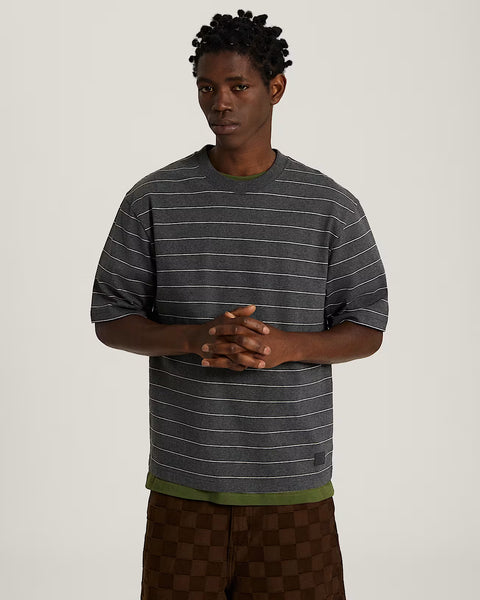 Vans X Rowan Z Stripe Tee - Charcoal