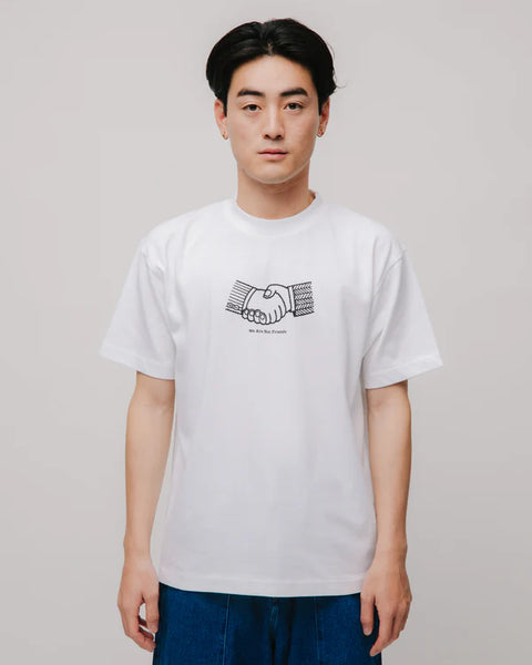 We Are Not Friends Not Friends Tee - White