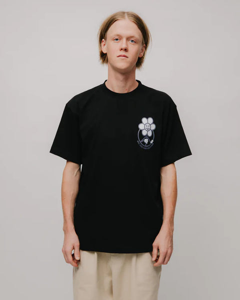 We Are Not Friends Daisy Dark Tee - Black