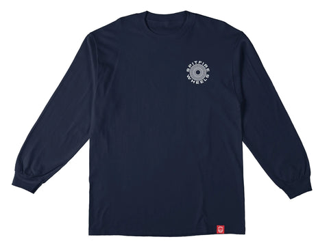 Spitfire Classic 87 Swirl Fill L/S Tee - Navy