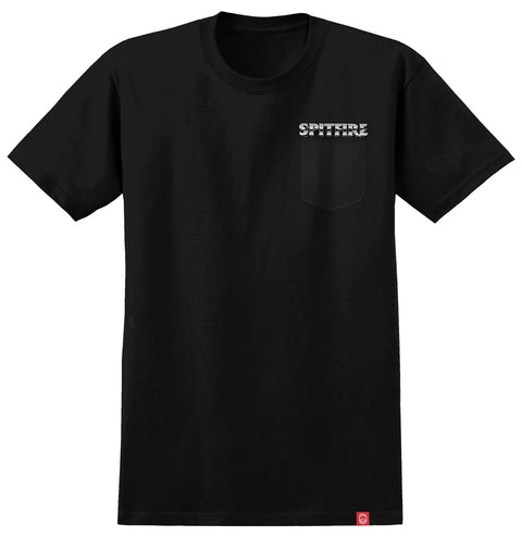 Spitfire Burnout Pocket Tee - Black