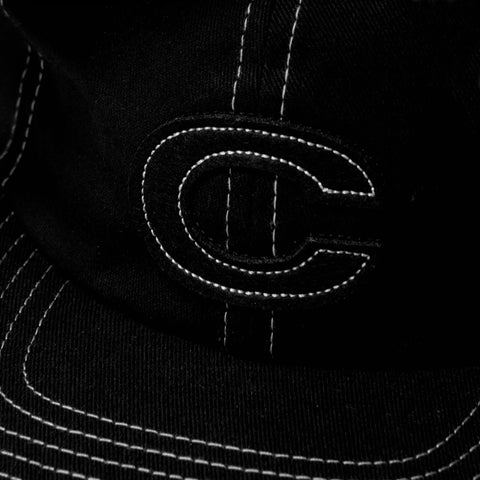 Cleaver Skateboards "C" Hat Cap - Black Contrast