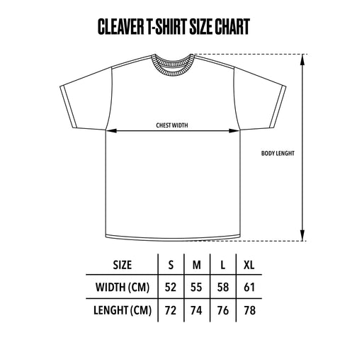 Cleaver Skateboards "QMB" Tee - Butter