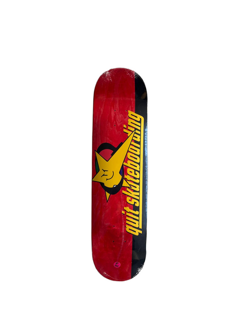 Quit Skateboarding Star Logo Popsicle Deck - 8.125´´