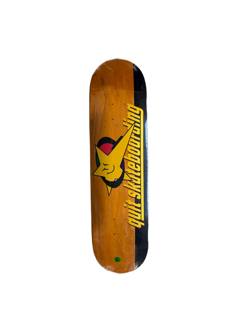 Quit Skateboarding Star Logo Popsicle Deck - 8.5´´